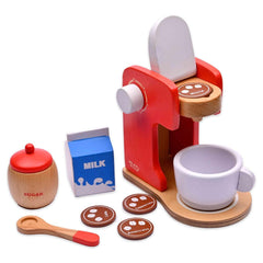 Nesta Toys Wooden Coffee Maker - Kitchen Cooking Toy for Ages 3+ - FunCorp India
