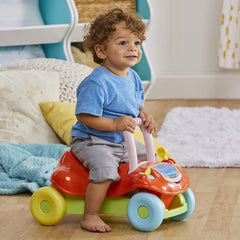 Playskool Step Start Walk 'n Ride Peppa Pig Active 2-in-1 Ride-On and Walker Toy for Toddlers and Babies 9 Months and Up - FunCorp India