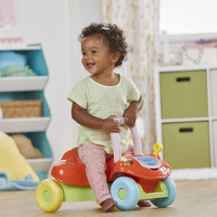 Playskool Step Start Walk 'n Ride Peppa Pig Active 2-in-1 Ride-On and Walker Toy for Toddlers and Babies 9 Months and Up - FunCorp India