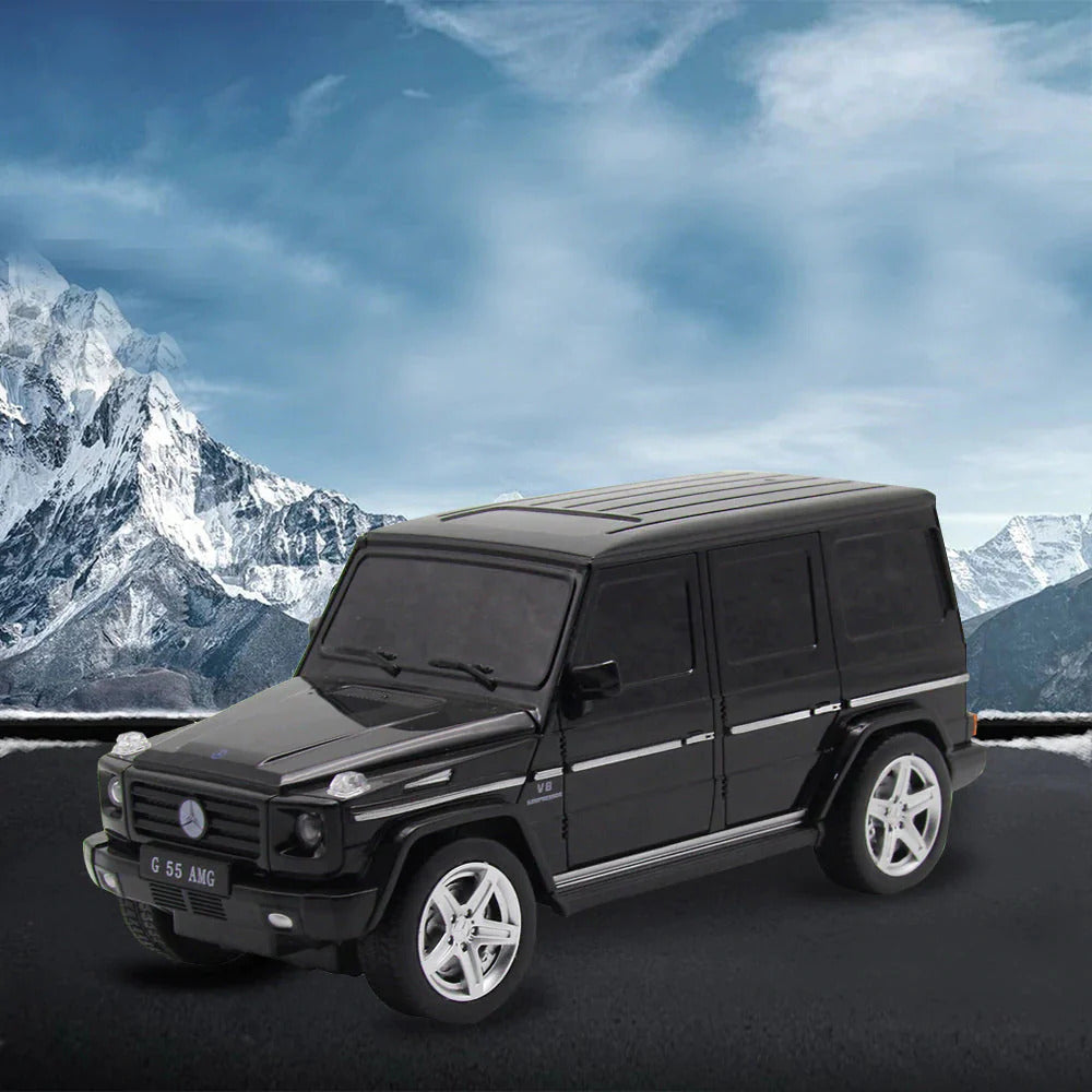 Playzu R/C 1:24 Scale SUV Vehicle, Black - Remote Control Car for Kids Ages 6+