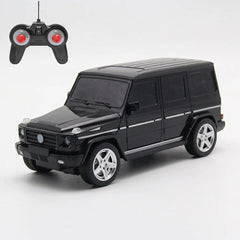 Playzu R/C 1:24 Scale SUV Vehicle, Black - Remote Control Car for Kids Ages 6+
