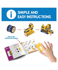 Skillmatics Buildables Infinity Calendar - Stem Building Toy For Ages 8+ - FunCorp India