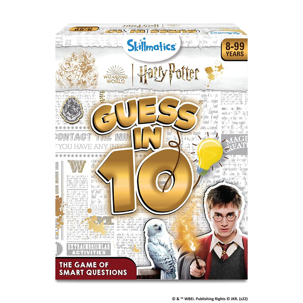 Skillmatics Guess in 10 Harry Potter - Trivia and Strategy Card Game for Ages 8+