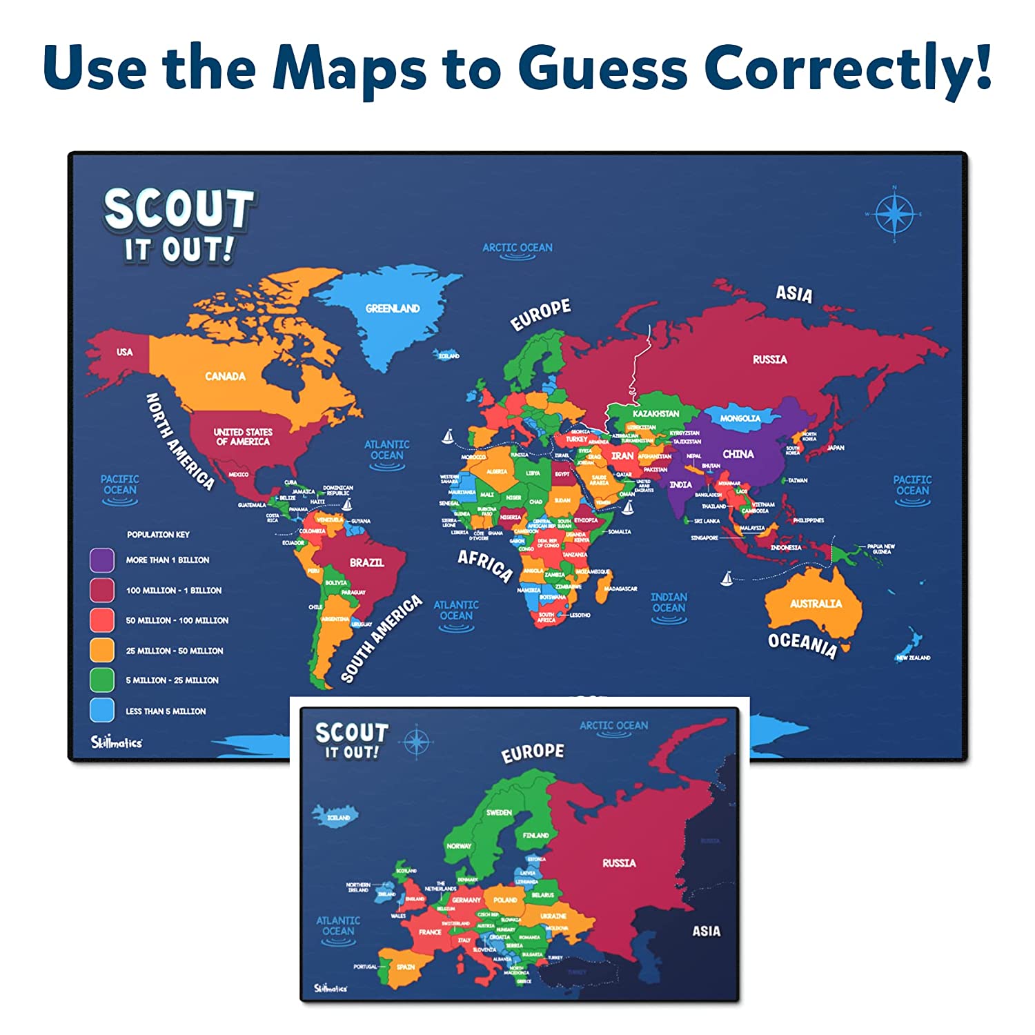 World Map Guessing Geoguessr Country Guessing Game Google Maps Geography Google Earth Game ...