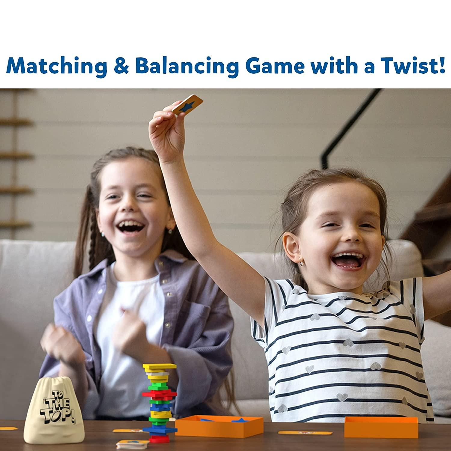 Skillmatics To The TOP! - Matching, Balancing & Strategy Family Board Game for Ages 6+ - FunCorp India