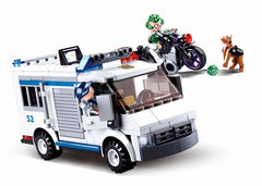 Sluban Police Escort Vehicle Building Blocks for Ages 6+