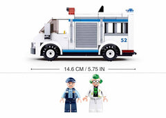 Sluban Police Escort Vehicle Building Blocks for Ages 6+