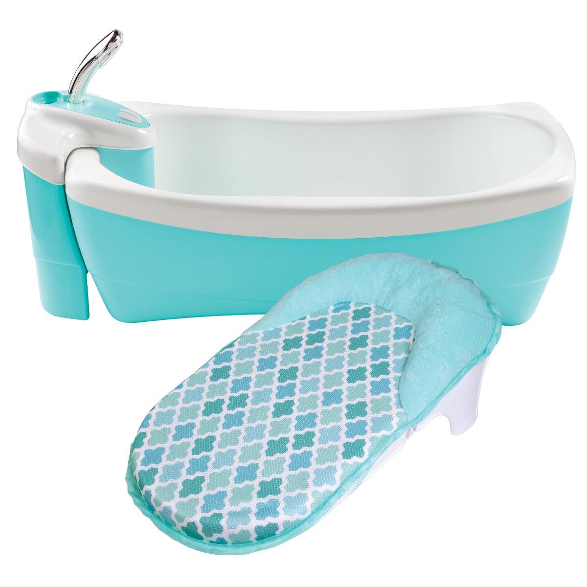 Summer Infant Lil Luxuries Refresh Bath Tub Neutral - Bath Tub For Ages 0-12 Months