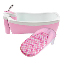 Summer Infant Lil Luxuries Refresh Bath Tub Pink - Bath Tub For Ages 0-12 Months