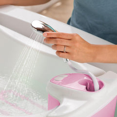 Summer Infant Lil Luxuries Refresh Bath Tub Pink - Bath Tub For Ages 0-12 Months