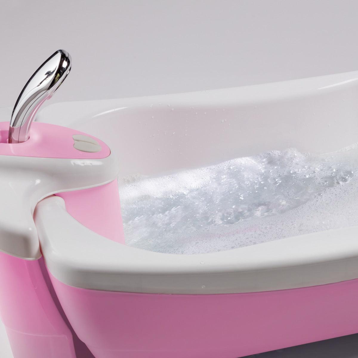 Summer Infant Lil Luxuries Refresh Bath Tub Pink - Bath Tub For Ages 0-12 Months