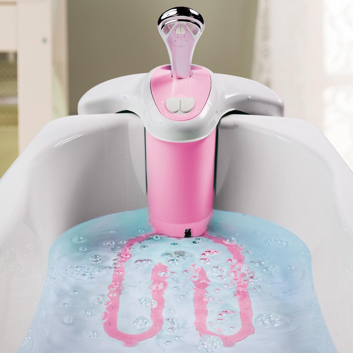 Summer Infant Lil Luxuries Refresh Bath Tub Pink - Bath Tub For Ages 0-12 Months