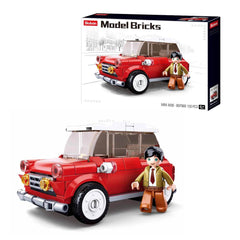 Sluban Mini Car Red Building Blocks for Ages 6+