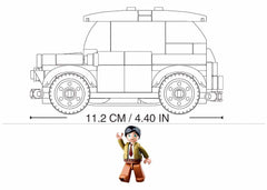 Sluban Mini Car Red Building Blocks for Ages 6+
