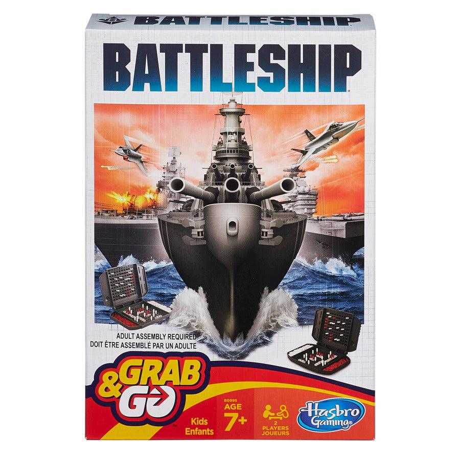 Hasbro Gaming Battleship Grab and Go Game (Travel Size)