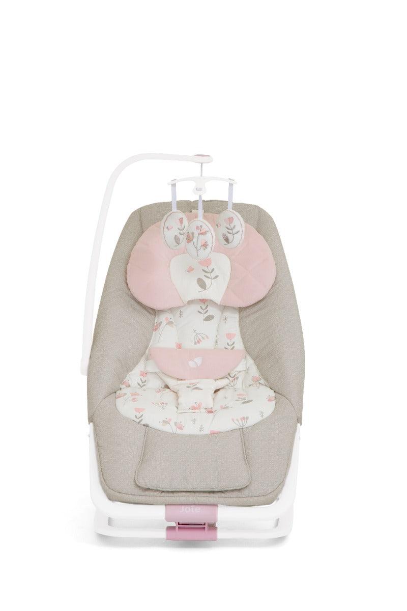 Joie Dreamer Rocker and Bouncer Flowers Forever - With 3 Position Reclining Seat for Ages 0-1 Years