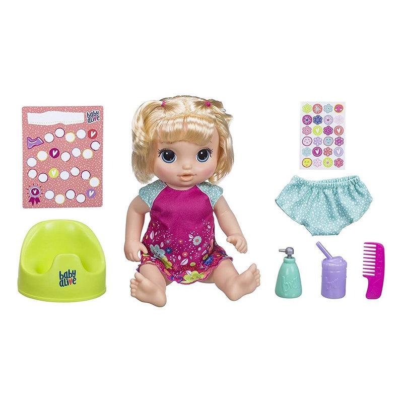 Baby Alive Potty Dance Baby Doll with Blonde Hair