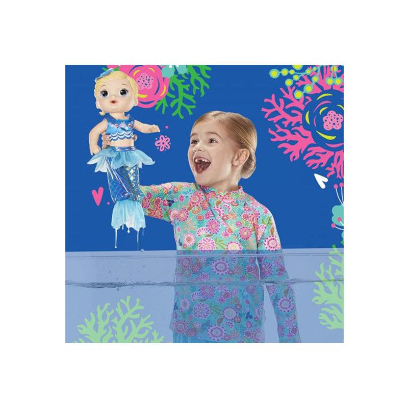 Buy Baby Alive Shimmer Splash Mermaid Bld Hair Online at Best