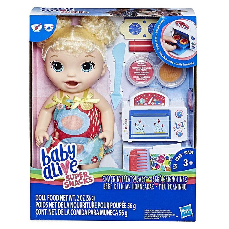 Baby Alive Snackin' Treats Baby (Blonde Curly Hair)