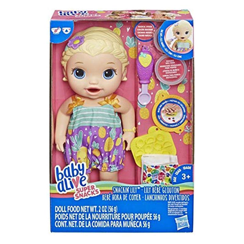 Baby Alive Snackin' Lily Blonde Hair