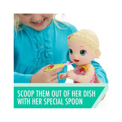 Baby Alive Snackin Lily Blonde Doll