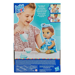 Baby Alive Tea ‚Äö√Ñ√≤n Sparkles Baby Doll, Color-Changing Tea Set, Doll Accessories, Drinks, Wets