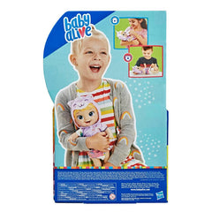 Baby Alive Tinycorns Doll, Unicorn, Accessories, Drinks, Wets, Blonde Hair Toy For Kids Ages 3 Years And Up