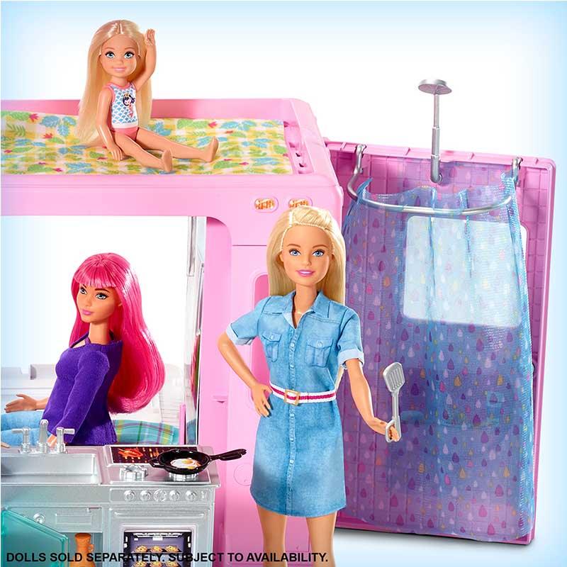 Barbie camper hotsell best buy