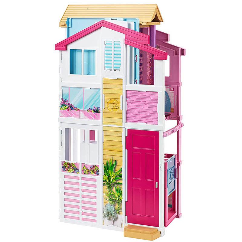 Barbie 3-Story Town House, Pink