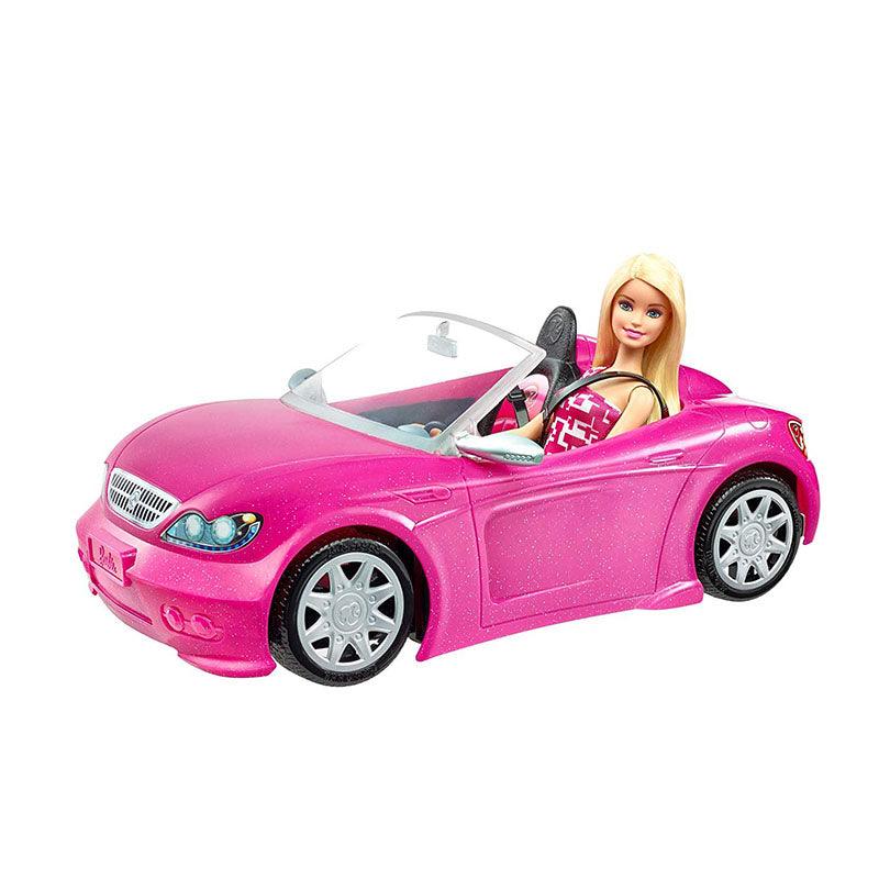 Barbie and Convertible Vehicle