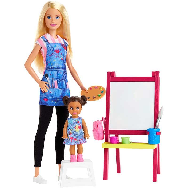 Barbie Art Teacher Doll & Playset¬¨‚Ä†