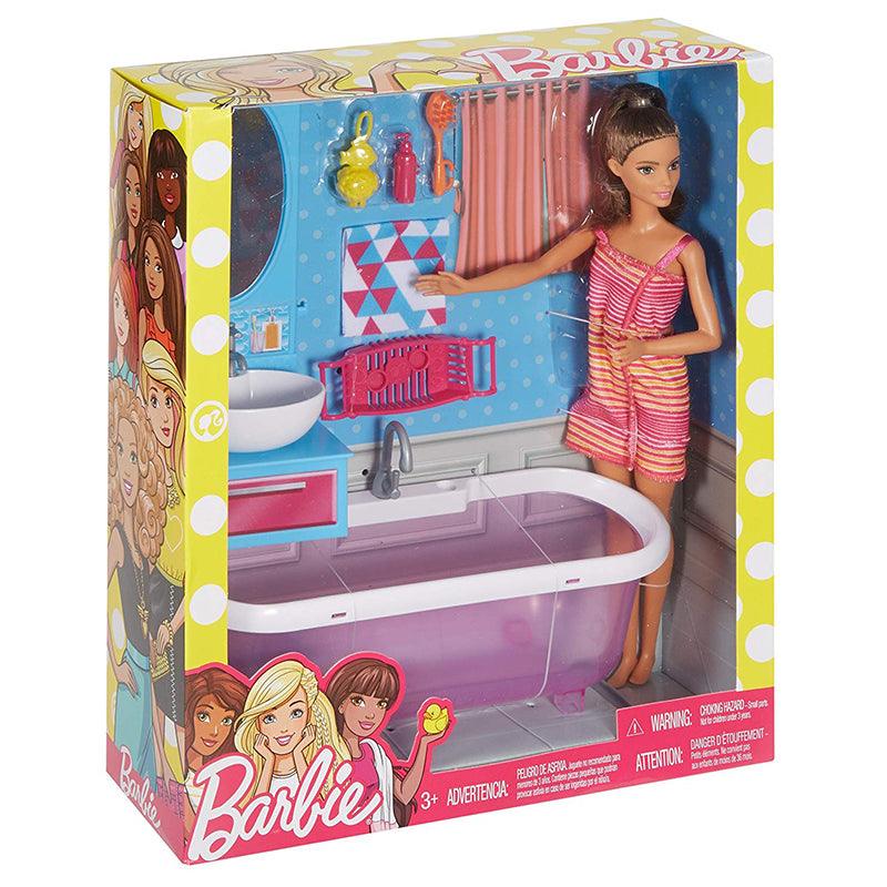 Barbie Bathroom Doll