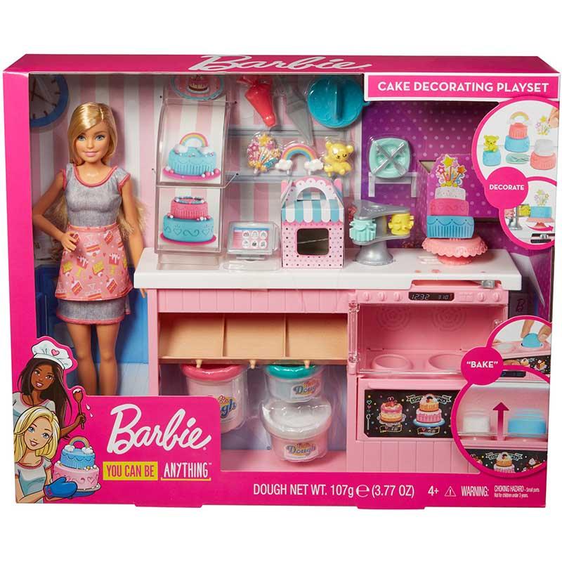 Barbie Cake Decorating Playset