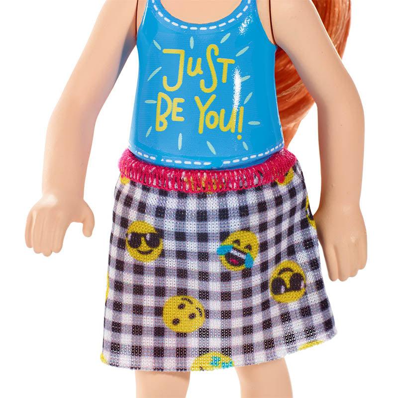Barbie Chelsea Doll, Redhead W/Just Be You Top