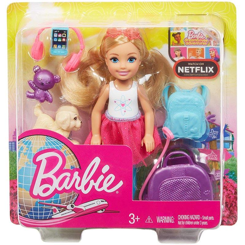 Barbie Chelsea Doll & Travel Fun