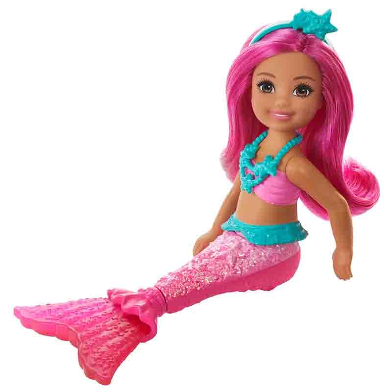 Barbie Chelsea Mermaid 1, Pink Hair Doll