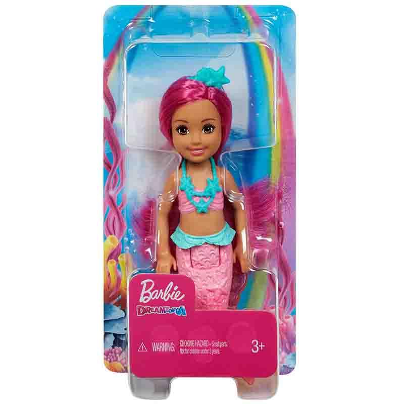 Barbie Chelsea Mermaid 1, Pink Hair Doll