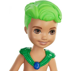 Barbie Chelsea Mermaid 6, Green Hair Doll