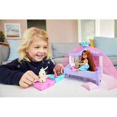 Barbie princess hotsell adventure playset