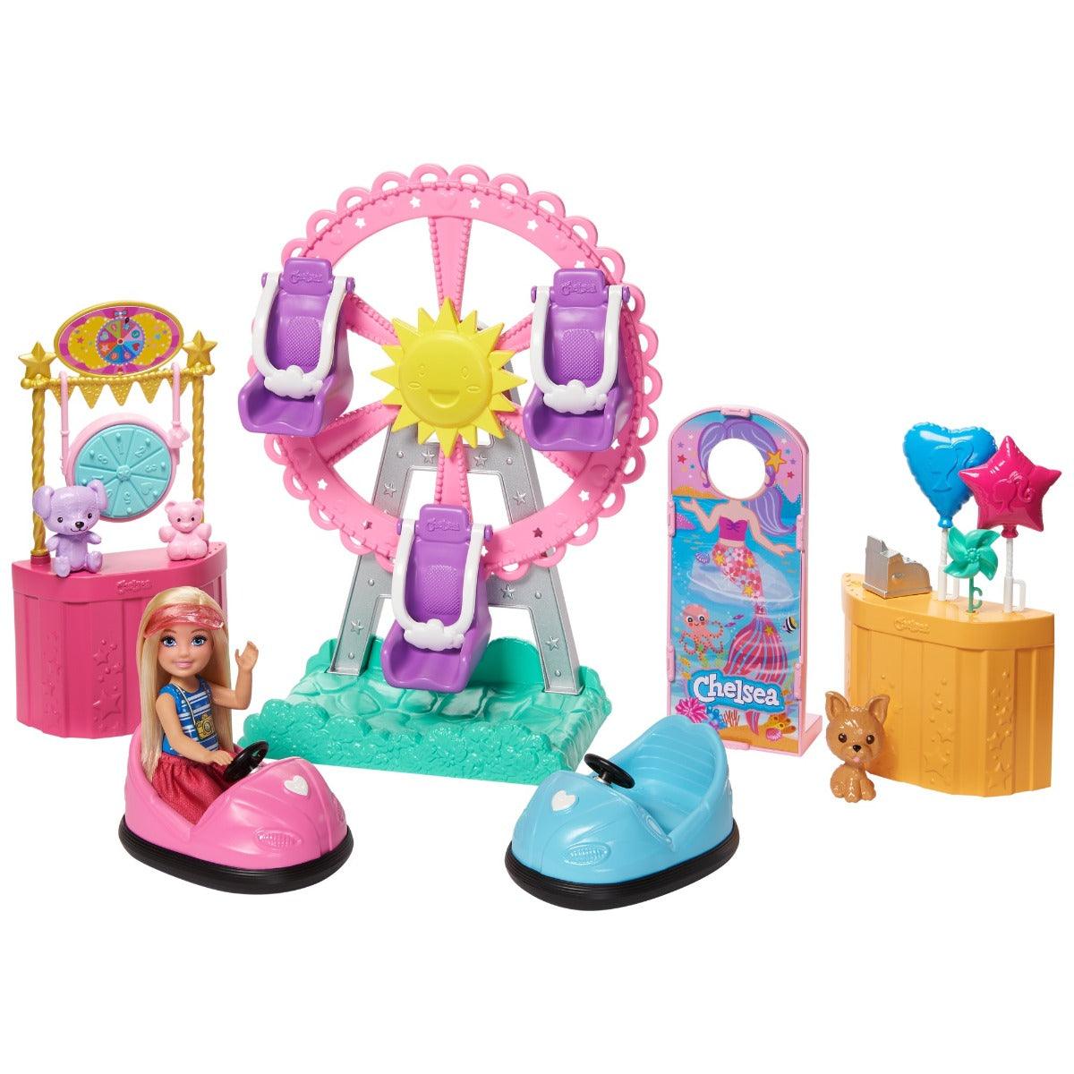 Barbie Club Chelsea Doll And Carnival Playset