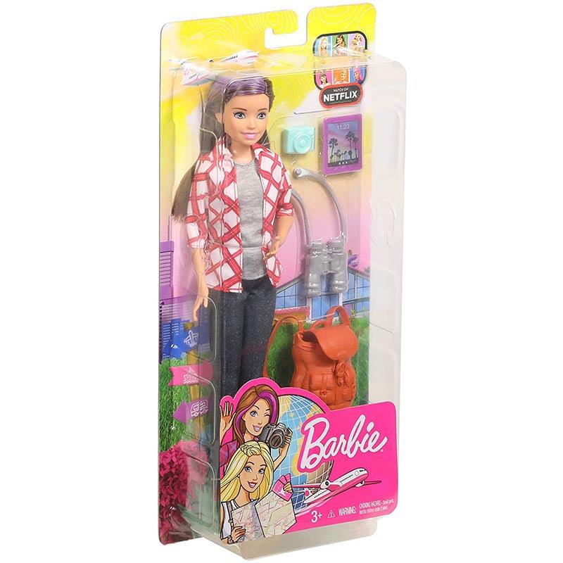 Barbie travel skipper top doll