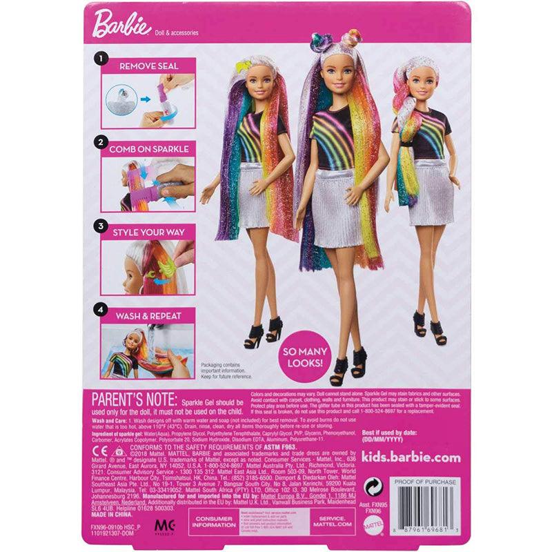 Barbie rainbow sparkle style clearance