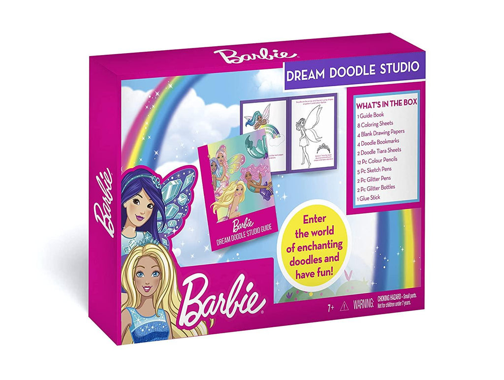 Barbie Dream Doodle Studio - Doodle Activity Kit for Kids Age 7 Years &amp; Above