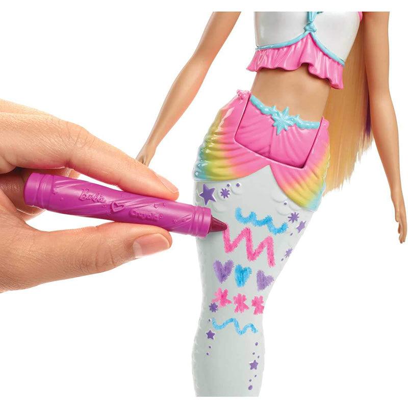 Barbie Dreamtopia Color Magic Mermaid Doll & Playset