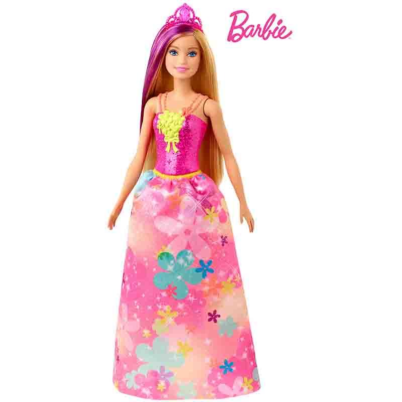Barbie Dreamtopia Flower Pink Dress Doll