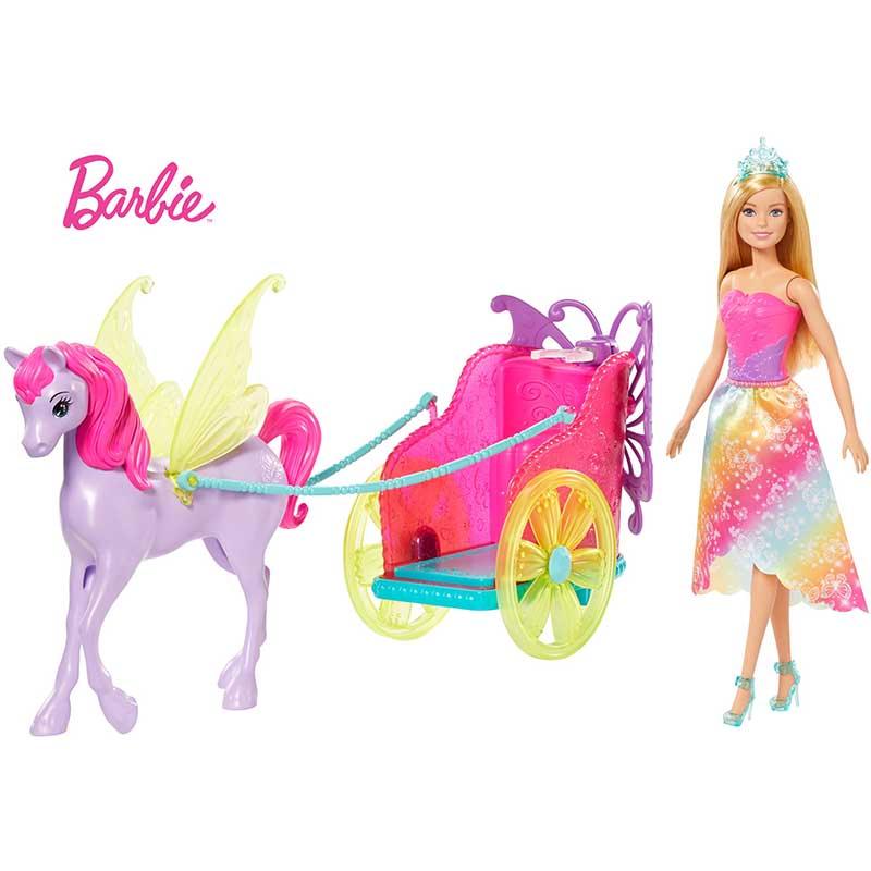 Barbie Fantancy Vehicle - Dreamtopia Princess, Pegasus & Chariot