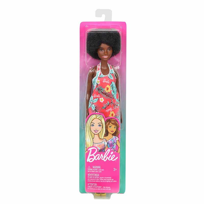 Barbie Flower Dresses - Blue Dress and Redhead Doll