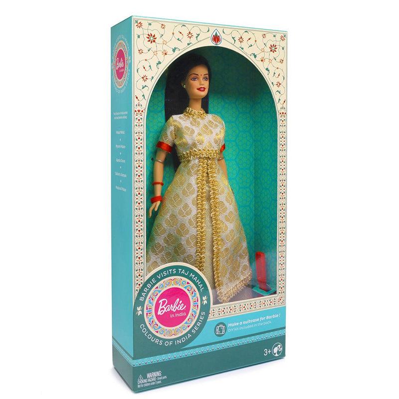 Barbie in India New Visits Taj Mahal