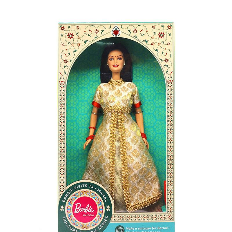 Barbie in India New Visits Taj Mahal