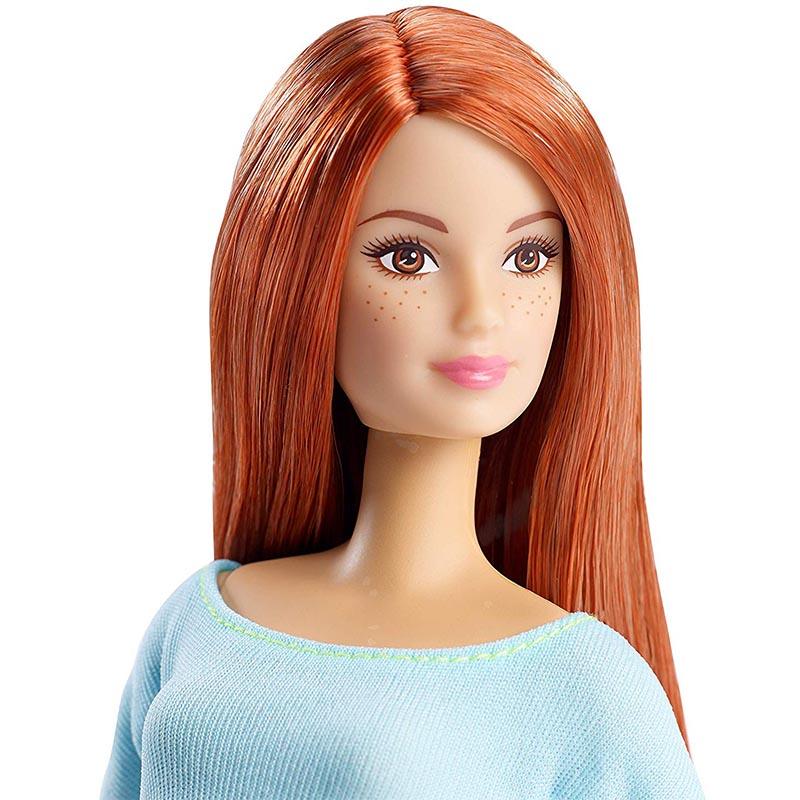 Barbie Made to Move Doll, Light Blue